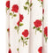 ARCHIVE - 1950s White Cotton Rose Print Dress
