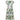 ARCHIVE - 1950s White Floral Dress With Organza Overlay