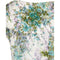 ARCHIVE - 1950s White Floral Dress With Organza Overlay