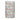 ARCHIVE - 1950s White Velvet Embossed Floral Print Dress