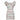 ARCHIVE - 1950s White Velvet Embossed Floral Print Dress