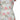 ARCHIVE - 1950s White Velvet Embossed Floral Print Dress