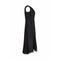ARCHIVE - 1950s Worth Demi Couture Black Silk Chiffon Dress