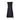 ARCHIVE - 1950s Worth Demi Couture Black Silk Chiffon Dress