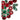 ARCHIVE - 1959 Christian Dior by Henkel and Grosse Red and Green Crystal Brooch
