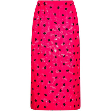 ARCHIVE - 1960s Balenciaga Printed Silk Haute Couture Top and Skirt Set
