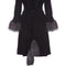 ARCHIVE - 1960s Christian Dior Black Ostrich Feather Dress