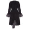 ARCHIVE - 1960s Christian Dior Black Ostrich Feather Dress