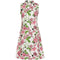 ARCHIVE - 1960s Cotton Floral Pop Art A-Line Dress
