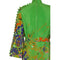 ARCHIVE - 1960s Floral Print Green Dress With Button Detail