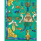 ARCHIVE - 1960s Green, Blue and Gold Etriers Hermès Scarf