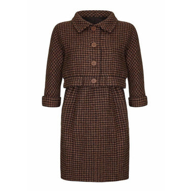 ARCHIVE - 1960s Haute Couture Balenciaga Brown Tweed Suit