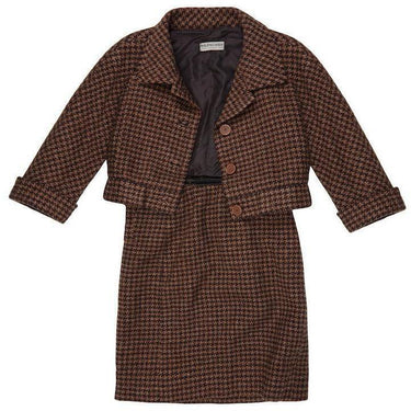ARCHIVE - 1960s Haute Couture Balenciaga Brown Tweed Suit