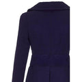 ARCHIVE - 1960s Haute Couture Purple Wool Coat