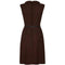 ARCHIVE - 1960s Henry Bendel Brown Wool Dress