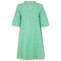 ARCHIVE - 1960s Jean Muir Turquoise Silk Jacquard Dress