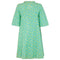 ARCHIVE - 1960s Jean Muir Turquoise Silk Jacquard Dress