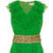 ARCHIVE - 1960s Lillie Rubin Emerald Dress