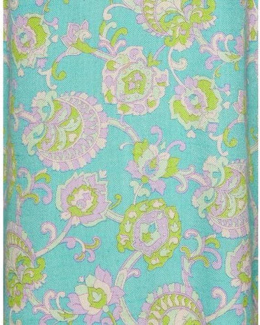 ARCHIVE - 1960s Linen Floral Shift Dress