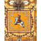 ARCHIVE - 1960s Louis XIV Ludovicus Magnus Gold Hermès Scarf
