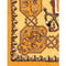 ARCHIVE - 1960s Louis XIV Ludovicus Magnus Gold Hermès Scarf