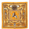 ARCHIVE - 1960s Louis XIV Ludovicus Magnus Gold Hermès Scarf