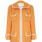 ARCHIVE - 1960s Orange Wool Traina Norell Coat