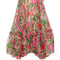 ARCHIVE - 1960s Organza Maxi Dress with Bold Floral Print