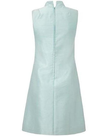 ARCHIVE - 1960s Peck and Peck Pale Blue Silk Mini Dress