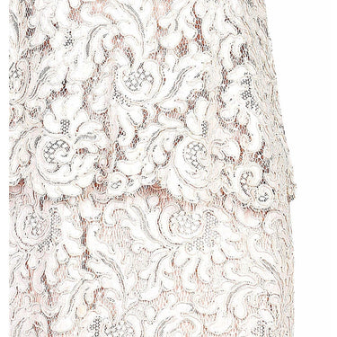ARCHIVE - 1960s Pink and White Lace Occasion Dress
