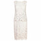 ARCHIVE - 1960s Pink and White Lace Occasion Dress
