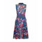 ARCHIVE - 1960s Rahvis Couture Floral Chiffon Dress