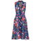 ARCHIVE - 1960s Rahvis Couture Floral Chiffon Dress