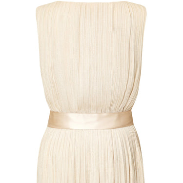 ARCHIVE - 1960s Sarmi Cream Silk Evening or Bridal Dress