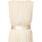ARCHIVE - 1960s Sarmi Cream Silk Evening or Bridal Dress