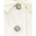 ARCHIVE - 1960s White and Turquoise Coat