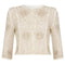 ARCHIVE - 1960s White Beaded Bolero