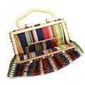 ARCHIVE - 1960s Wooden Beaded Bag