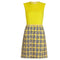 ARCHIVE - 1960s Yellow & Blue Tweed Dress Suit