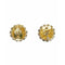ARCHIVE - 1965 Christian Dior Gold Plated Diamante Bombe Earrings