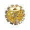 ARCHIVE - 1965 Christian Dior Gold Plated Diamante Bombe Earrings