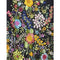 ARCHIVE - 1970s Black Linen Dress with Raffia Embroidery