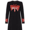 ARCHIVE - 1970s Black Maxi Dress With Snakeskin Motif