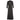 ARCHIVE - 1970s Black Ossie Clark Wrap Dress