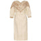 ARCHIVE - 1970s Cream Zandra Rhodes Smock Dress