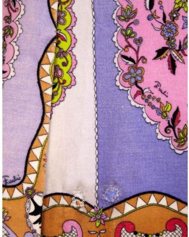 ARCHIVE - 1970s Emilio Pucci Velvet Bustier Dress
