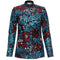 ARCHIVE - 1970s Frank Olivier Red and Blue Sequinned Jacket