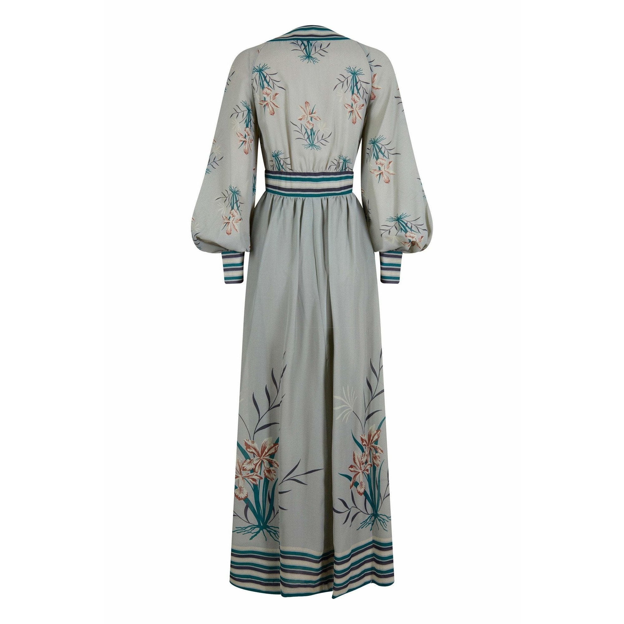 ARCHIVE - 1970s Frank Usher Seafoam Green Chiffon Maxi Dress CIRCA VINTAGE ARCHIVE - 1970s Frank Usher Seafoam Green Chiffon Maxi Dress CIRCA VINTAGE