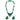ARCHIVE - 1970s Haute Couture Chanel Green Gripoix Glass + Rhinestone Necklace Earrings Set
