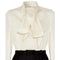 ARCHIVE - 1970s Haute Couture Lanvin Monochrome Silk Dress